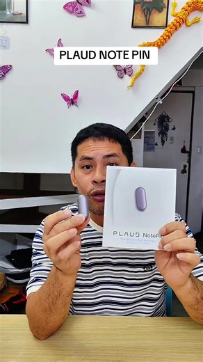 PLAUD NotePin Voice Recorder with Multi-Language Support