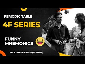 Master the 4f Series with this Amazing trick | Mnemonic Hacks | Lanthanides | Periodic table