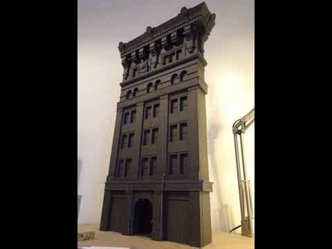 Building the Architecture from the Film Blade Runner.