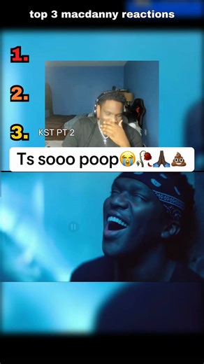 Top 3 Macdanny Reactions #ksi #macdanny #funny #fyp #viral | ksi song reaction