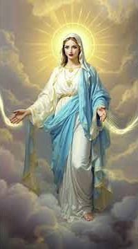 🌟Hail Mary Glory🌹🎵 #christianmusic #catholicmusic #religiousmusic #sacredmusic #gregorianchant