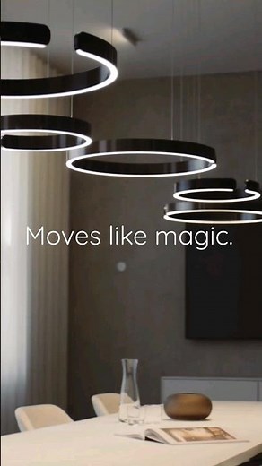 Mito Sospeso MOVE takes the award winning Mito to the next level. #lighting Visit Occhio Store Dxb!