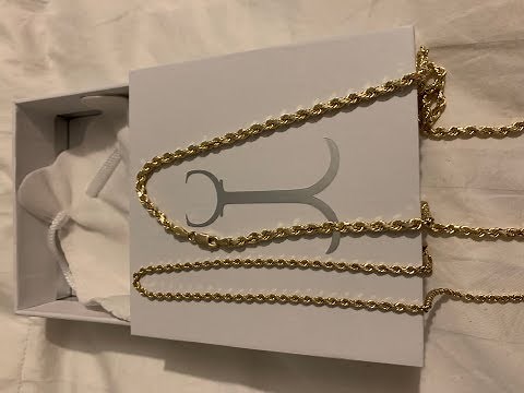 JACOJE 3.5mm Rope Chain 14k 22in. Review (THE TRUTH ABOUT JACOJE’S GOLD)