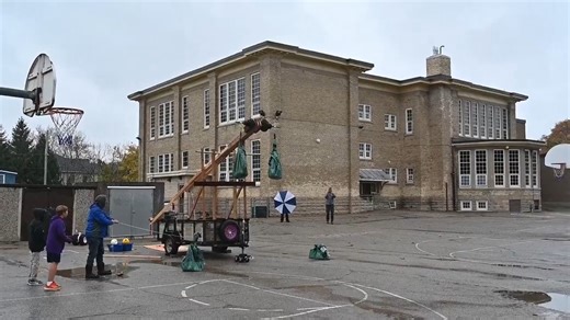 An exciting – and fun – learning exercise just-in-time for Halloween! Grade 7-8 students from Wortley Road Public School London created their own catapults and put them to the test on Thursday. Their effort was part of a STEM – Science, Technology, Engineering and Mathematics - unit at the school, highlighting engineering and design work. The largest catapult hurled a pumpkin more than 100 feet. Way to go! Daniel G. Wiest, Owner & Publisher Dan Wiest Around The Community #norfolkcounty #norfolkc