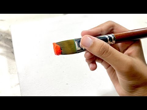 Easy Fall Season Landscape Painting / Easy to Paint/ Easy Acrylic Painting ideas for beginners