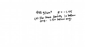 SOLVED:Measuring bone density Individuals with low bone density… | Numerade