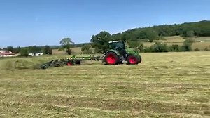 3.3K views · 60 reactions | Here it is.... The first new Fendt lotus Tedder in the Uk  brilliant piece of kit. By far the best Tedder on the market with the Hook tines powering the grass up in the air cutting hours off the drying time.   Fendt UK & Ireland #CountryHaylage. Supplied by @Rydlench Agricultural | Country Haylage | Facebook