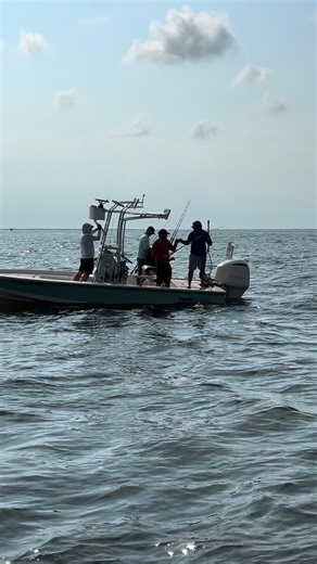 Hooked on Charleston on Instagram: "Your next day off could look like this 🤜🤛 Life isn’t always perfect or easy, but time on the water has a way of making it feel just right. To book your next trip, call, text or dm to book! (843) 901-7055 #teamwork #charlestonsc #charterfishing #bullred #pathfinderboats"