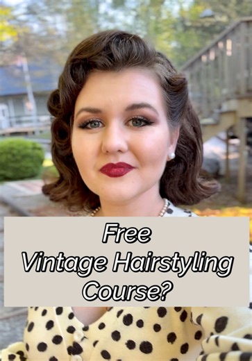 My sister and I model and teach vintage & elegant style from 1920s - 1960s… I’ve dressed 1950s daily for 10 years, and she’s dressed 1960s daily for 2 years.❤️ At 15, I started dressing vintage and wanted to be a cosmetologist…. So I learned all forms of hairstyling and started a small business doing elaborate styling for wedding & prom clients around town. I instead became a professional upright bassist & performer for the past 8 years…. but now, I can teach you everything I’ve learned! How to 