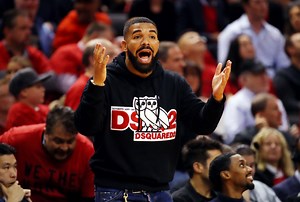 REPORT: NBA Has Talked To Raptors About Drake's Antics During Playoff Games
