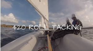 Dinghy Roll Tacking - High School Coach Breaks it Down