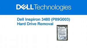 How to Remove Inspiron 3480 Hard Drive