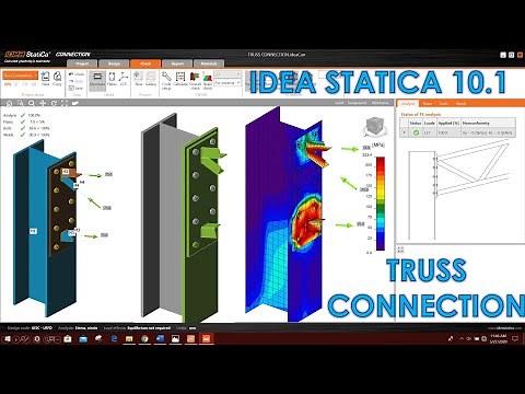 Custom Truss Connection Design in Idea Statica