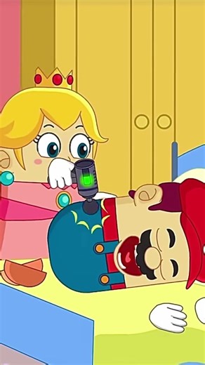 Mario Get a Message 😍#shorts#viralshorts#memeanimation#cartoon#animation#mario#donkey#fun