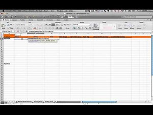 Building a Keyword List Using Excel