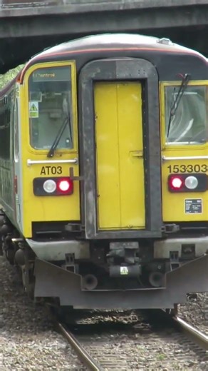 TfW AT03 departs Pencoed with two tone