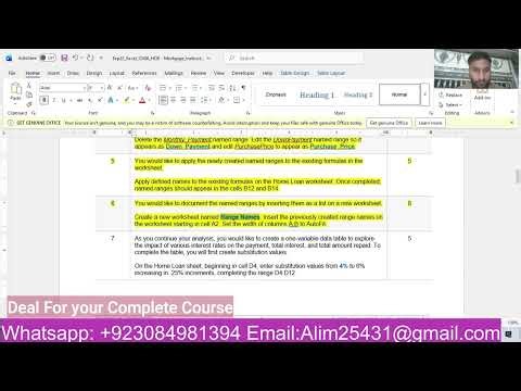 Exp22_Excel_Ch06_HOE - Mortgage | Exp22 Excel Ch06 HOE Mortgage | Exp22/complete all steps