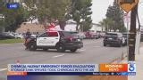 Fire officials concerned tank with toxic chemicals could explode in Garden Grove