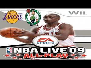 NBA Live 09 All-Play Wii - Los Angeles Lakers @ Boston Celtics