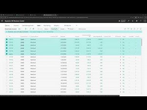 Business Central: Merge selected documents into a single PDF when you send the documents by email