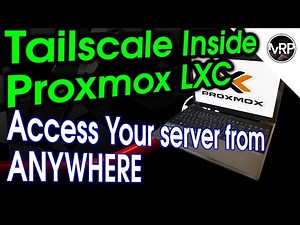 Tailscale inside LXC | Secure remote access to your server | Proxmox Home Server | Home Lab