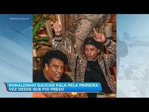 Ronaldinho Gaúcho fala pela primeira vez desde que foi preso