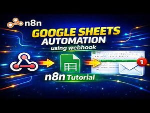 Automatically Save Website Form Data to Google Sheets | Webhook to Google Sheets + Gmail