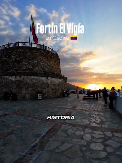 Fortín El Vigía: Atardecer Mágico en La Guaira 🇻🇪