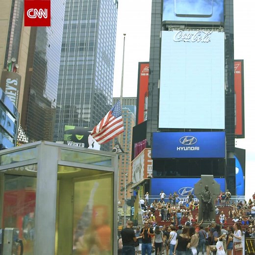 These phone booths in Times Square contain the recorded voices of 70 immigrants sharing their stories about coming to America http://cnn.it/2ubTvS4 | CNN