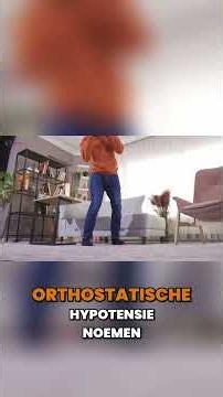 Gebruik Je Bloeddrukmedicatie? Pas Op Dat De Bloeddruk Niet TE VER Daalt!