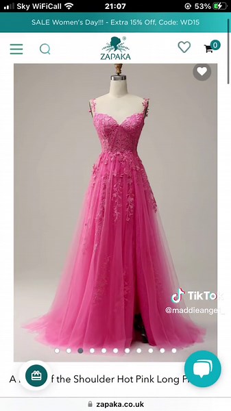 Beautiful Floral Prom Dresses - Zapaka Prom Dress Collection