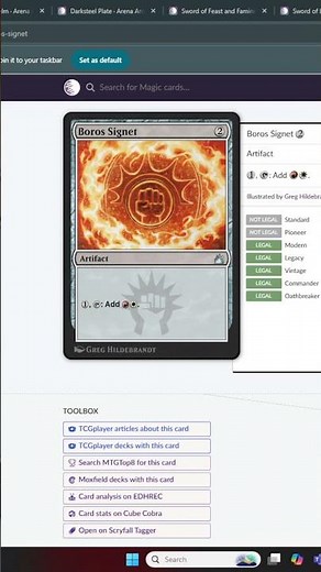 Key Arena Antholgies Cards in Brawl | The Signets | #mtgbrawl #commander