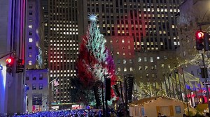 345K views · 14K reactions | Rockefeller Center Christmas Tree Lighting 2023 ✨ NYC Christmas 2023 ✨ | The NYC Walking Show | Facebook