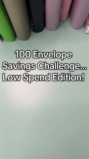 Are you a 100 envelope savings challenge binder dropout like me?? Then you should think about using your binder in a low spend way. I stuffed my binder with 100 tiny savings challenges and cash stuff a couple spots each week. It’s low spend and way less stress. And fun! Give it a try…any sort of savings is awesome! And I realized after the fact that the dice actually landed on 71, not 77. Oh well! The savings challenge was a free download from NessaBudgets from Ko-Fi and the tracker is from @Kai