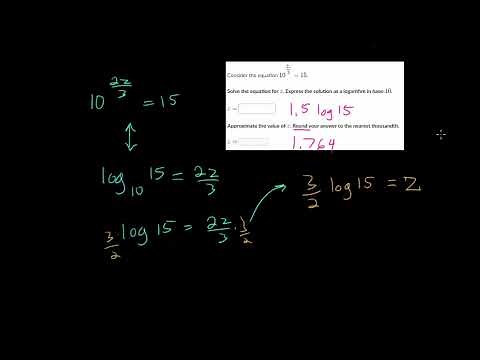 Solve Exponential Equations With Logarithms: Base 10 and Base e