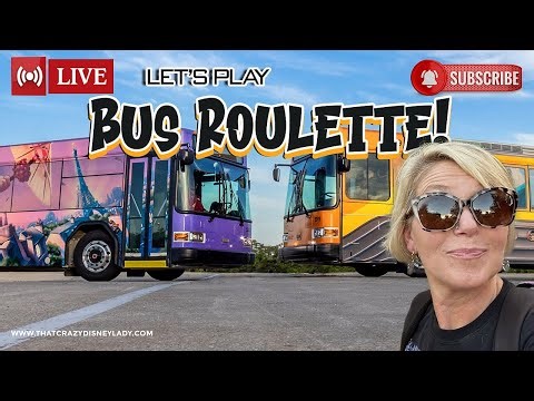 Bus Roulette... Where will the Disney buses take us? #live 12/11/25