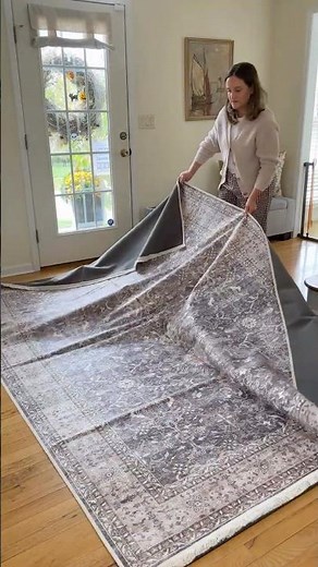 Easy Entryway Makeover | The Washable Rug Every Family Needs