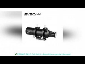 Svbony SV106 Guide Scope 50mm/60mm Multi-Use Telescope Finder Scope w/1.25" Double Helical Focuse fo