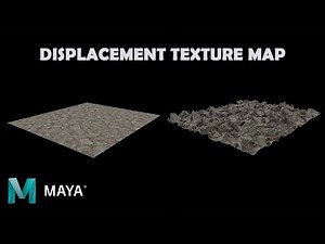 Maya Displacement and Normal Texture map tutorial