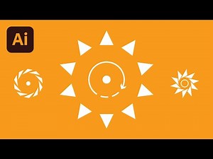 Duplicate objects around a circle Illustrator tutorial