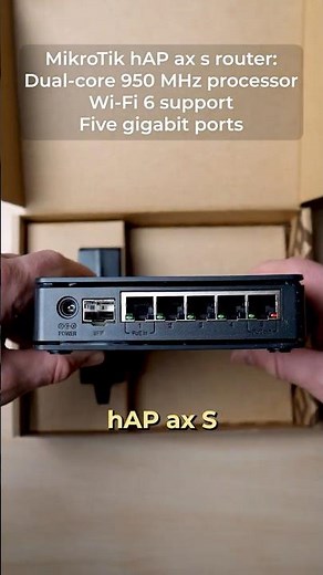 MikroTik hAP ax s Review: Compact Wi-Fi 6 Power for Home & Office
