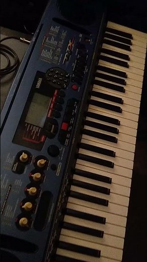 Yamaha djx keyboard three tracks into korg d888 Donner monitors