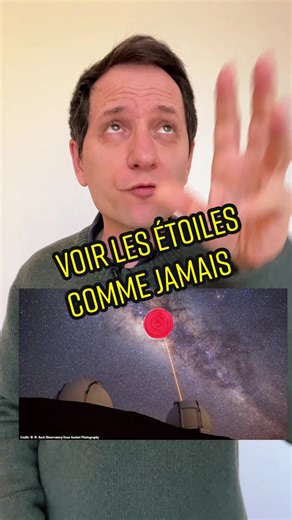 Comment voir les étoiles sans l'atmosphère? Découvrez l'optique adaptatif!