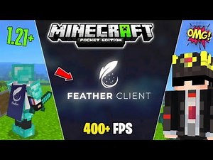 How To *DOWNLOAD* Feather Client In Minecraft PE