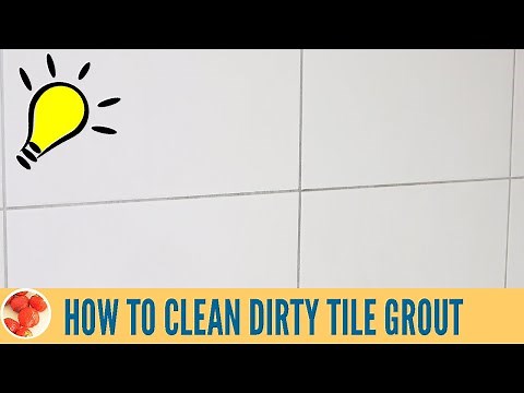 How to Clean Dirty Tile Grout with Baking Soda