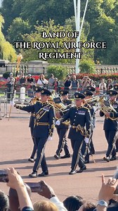 Band of the Royal Air Force Regiment #RAF #royalairforce #sundayparade #buckinghampalace #london | Donna Sharene