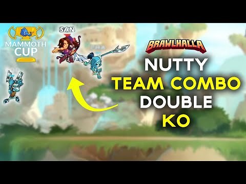 INSANE DOUBLE KO TEAM COMBO IN A TOURNAMENT! - Brawlhalla Mammoth Cup 2v2 Twitch Highlights