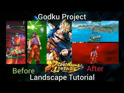 [LANDSCAPE TUTORAIL] Godku Project LANDSCAPE TUTORIAL (ANDROID ONLY)