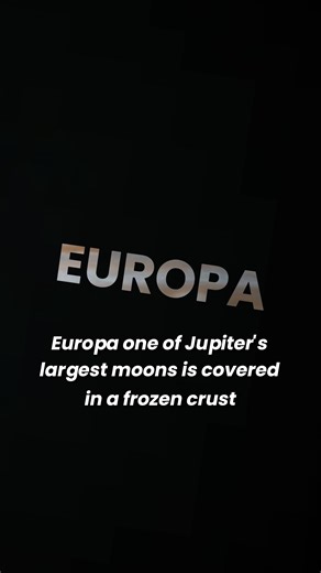 Europa — one of Jupiter’s icy moons — might be hiding a massive subsurface ocean. Some scientists believe hydrothermal vents at the bottom of that ocean could support alien life. With the Europa Clipper mission on the way, we’re closer than ever to finding out what’s really hiding beneath that frozen shell. Could Europa be our best chance at finding life beyond Earth? #space #europa #jupiter #alienlife #solarsystem #astrobiology #nasa #cosmos #shorts #astronomy #spacenews #spacetok #solarsystem