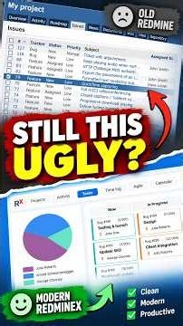 Why Redmine Looks 20 Years Old?